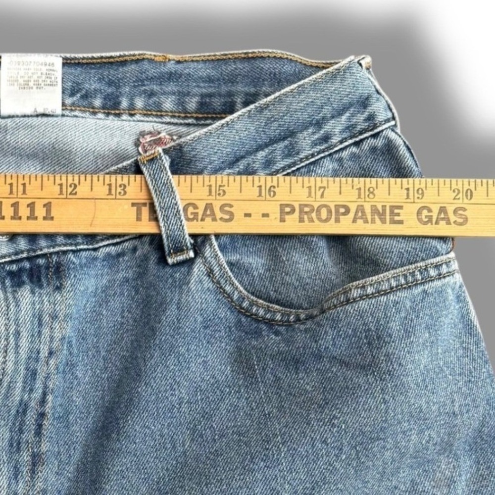 Levi's 550 Relaxed Fit Jeans Men's W38 L32 (38x31) Light Wash Denim Distressed - Picture 6 of 14